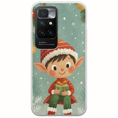 Smiling Elf Present Xiaomi Redmi 10 2022 Flexible TPU (Διάφανη Σιλικόνη)