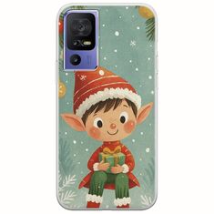 Smiling Elf Present TCL 40 SE Flexible TPU (Διάφανη Σιλικόνη)