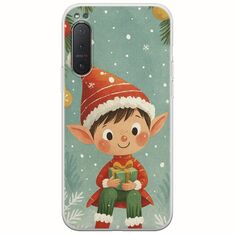 Smiling Elf Present Sony Xperia 5 Flexible TPU (Διάφανη Σιλικόνη)