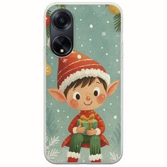 Smiling Elf Present Oppo A98 5G Flexible TPU (Διάφανη Σιλικόνη)