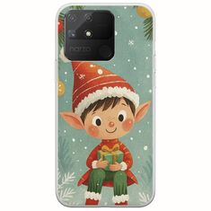Smiling Elf Present Realme Narzo 50A Flexible TPU (Διάφανη Σιλικόνη)