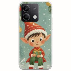 Smiling Elf Present Xiaomi Redmi Note 13 Pro 5G Flexible TPU (Διάφανη Σιλικόνη)