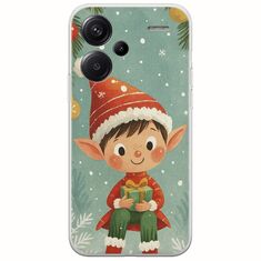 Smiling Elf Present Xiaomi Redmi Note 13 Pro Plus 5G Flexible TPU (Διάφανη Σιλικόνη)