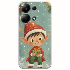 Smiling Elf Present Xiaomi Redmi Note 13 Pro 4G Flexible TPU (Διάφανη Σιλικόνη)