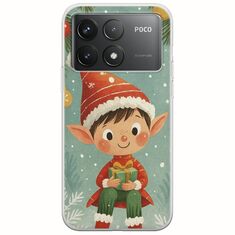 Smiling Elf Present Xiaomi Poco F6 Pro 5G Flexible TPU (Διάφανη Σιλικόνη)