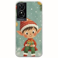 Smiling Elf Present TCL 50 SE Flexible TPU (Διάφανη Σιλικόνη)