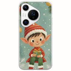 Smiling Elf Present Huawei Pura 70 Pro Flexible TPU (Διάφανη Σιλικόνη)