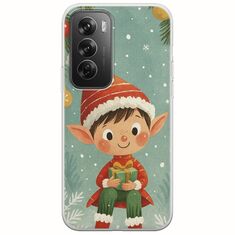 Smiling Elf Present Oppo Reno 12 Pro 5G Flexible TPU (Διάφανη Σιλικόνη)