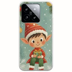 Smiling Elf Present Xiaomi 14T 5G Flexible TPU (Διάφανη Σιλικόνη)