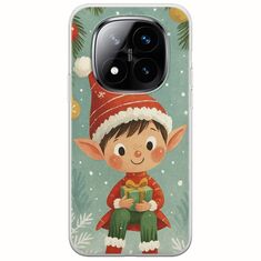 Smiling Elf Present Xiaomi Redmi Note 14 Pro+ 5G Flexible TPU (Διάφανη Σιλικόνη)