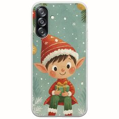 Smiling Elf Present Samsung Galaxy A26 5G  Flexible TPU (Διάφανη Σιλικόνη)