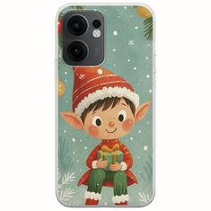 Smiling Elf Present Oppo Reno 13 F 5G Flexible TPU (Διάφανη Σιλικόνη)
