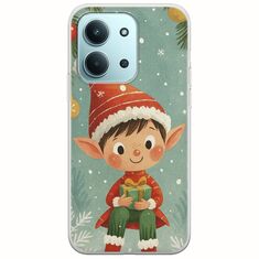 Smiling Elf Present Xiaomi Redmi 15C Flexible TPU (Διάφανη Σιλικόνη)