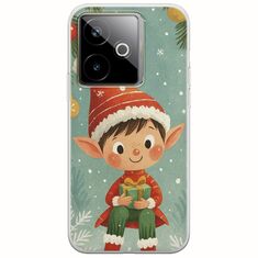 Smiling Elf Present Realme GT 7T 5G Flexible TPU (Διάφανη Σιλικόνη)