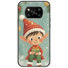 Smiling Elf Present Xiaomi Poco X3 NFC / X3 Pro Black TPU (Μαύρη Σιλικόνη)