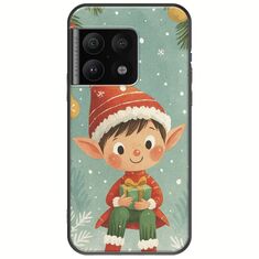 Smiling Elf Present OnePlus 10 Pro Black TPU (Μαύρη Σιλικόνη)