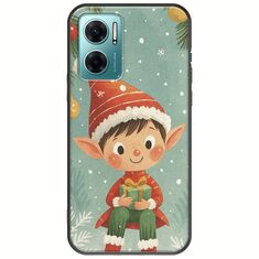 Smiling Elf Present Xiaomi Redmi 10 5G Black TPU (Μαύρη Σιλικόνη)