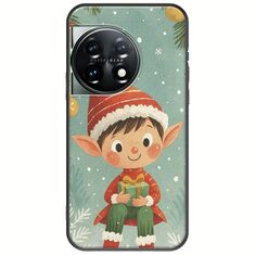 Smiling Elf Present OnePlus 11 5G Black TPU (Μαύρη Σιλικόνη)