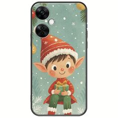 Smiling Elf Present OnePlus Nord CE 3 Lite 5G Black TPU (Μαύρη Σιλικόνη)