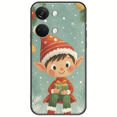 Smiling Elf Present OnePlus Nord 3 5G Black TPU (Μαύρη Σιλικόνη)