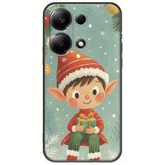 Smiling Elf Present Xiaomi Redmi Note 13 Pro 4G Black TPU (Μαύρη Σιλικόνη)