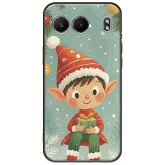 Smiling Elf Present OnePlus Nord 4 5G Black TPU (Μαύρη Σιλικόνη)