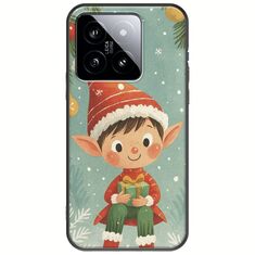 Smiling Elf Present Xiaomi 14T 5G Black TPU (Μαύρη Σιλικόνη)