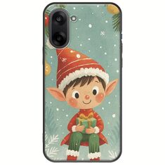 Smiling Elf Present OnePlus Nord CE5 5G Black TPU (Μαύρη Σιλικόνη)