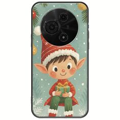 Smiling Elf Present TCL 605 Black TPU (Μαύρη Σιλικόνη)