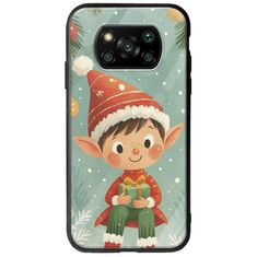 Smiling Elf Present Xiaomi Poco X3 NFC / X3 Pro Groove TPU (Tempered Glass και TPU)