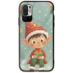 Smiling Elf Present Xiaomi Redmi Note 10 5G Groove TPU (Tempered Glass και TPU)