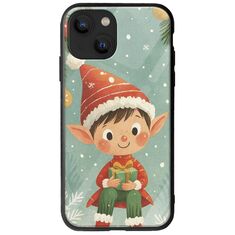 Smiling Elf Present iPhone 13  Groove TPU (Tempered Glass και TPU)