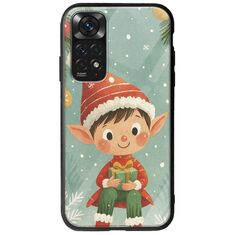 Smiling Elf Present Xiaomi Redmi Note 11 / 11s Groove TPU (Tempered Glass και TPU)