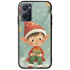 Smiling Elf Present Realme 9i Groove TPU (Tempered Glass και TPU)