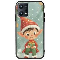 Smiling Elf Present Realme 9 4G Groove TPU (Tempered Glass και TPU)