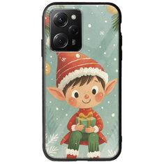 Smiling Elf Present Xiaomi Poco X5 Pro 5G Groove TPU (Tempered Glass και TPU)