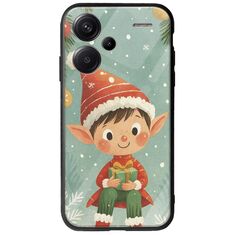 Smiling Elf Present Xiaomi Redmi Note 13 Pro Plus 5G Groove TPU (Tempered Glass και TPU)