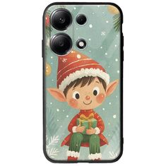 Smiling Elf Present Xiaomi Redmi Note 13 Pro 4G Groove TPU (Tempered Glass και TPU)