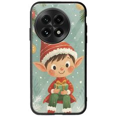 Smiling Elf Present OnePlus 13 5G Groove TPU (Tempered Glass και TPU)