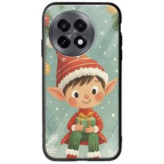 Smiling Elf Present OnePlus 13R 5G Groove TPU (Tempered Glass και TPU)