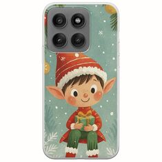 Smiling Elf Present Motorola Edge 60 Pro 5G Flexible TPU (Διάφανη Σιλικόνη)