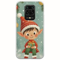 Smiling Elf Present Xiaomi Redmi Note 9S / 9 Pro / 9 Pro Max Flexible TPU (Διάφανη Σιλικόνη)