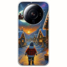 Santa Over The Village Xiaomi 12S Ultra Flexible TPU (Διάφανη Σιλικόνη)