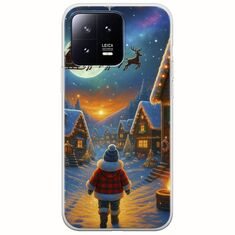 Santa Over The Village Xiaomi 13 5G Flexible TPU (Διάφανη Σιλικόνη)
