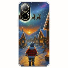 Santa Over The Village Realme C67 4G Flexible TPU (Διάφανη Σιλικόνη)