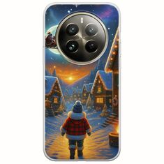 Santa Over The Village Realme 12 Pro 5G Flexible TPU (Διάφανη Σιλικόνη)