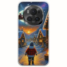Santa Over The Village Honor Magic 6 Pro 5G Flexible TPU (Διάφανη Σιλικόνη)