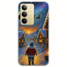 Santa Over The Village Realme C75 4G Flexible TPU (Διάφανη Σιλικόνη)