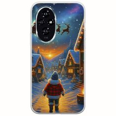 Santa Over The Village Honor 200 5G Flexible TPU (Διάφανη Σιλικόνη)