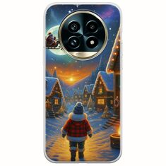 Santa Over The Village Realme 13 Pro 5G Flexible TPU (Διάφανη Σιλικόνη)